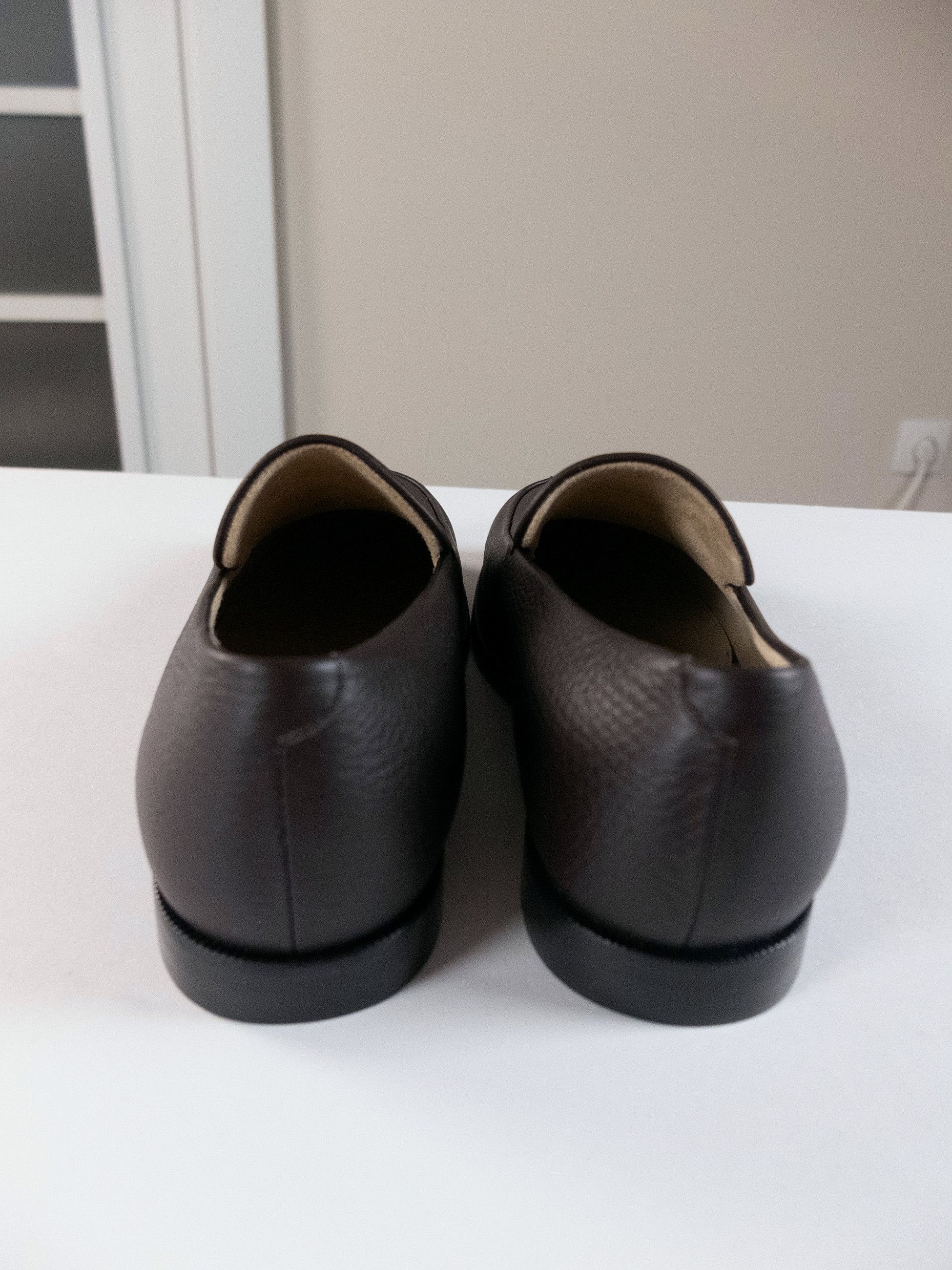 KHAITE KHAITE The Alessio brown leather loafers 7 37 Size US 7 / IT 37 - 7 Thumbnail
