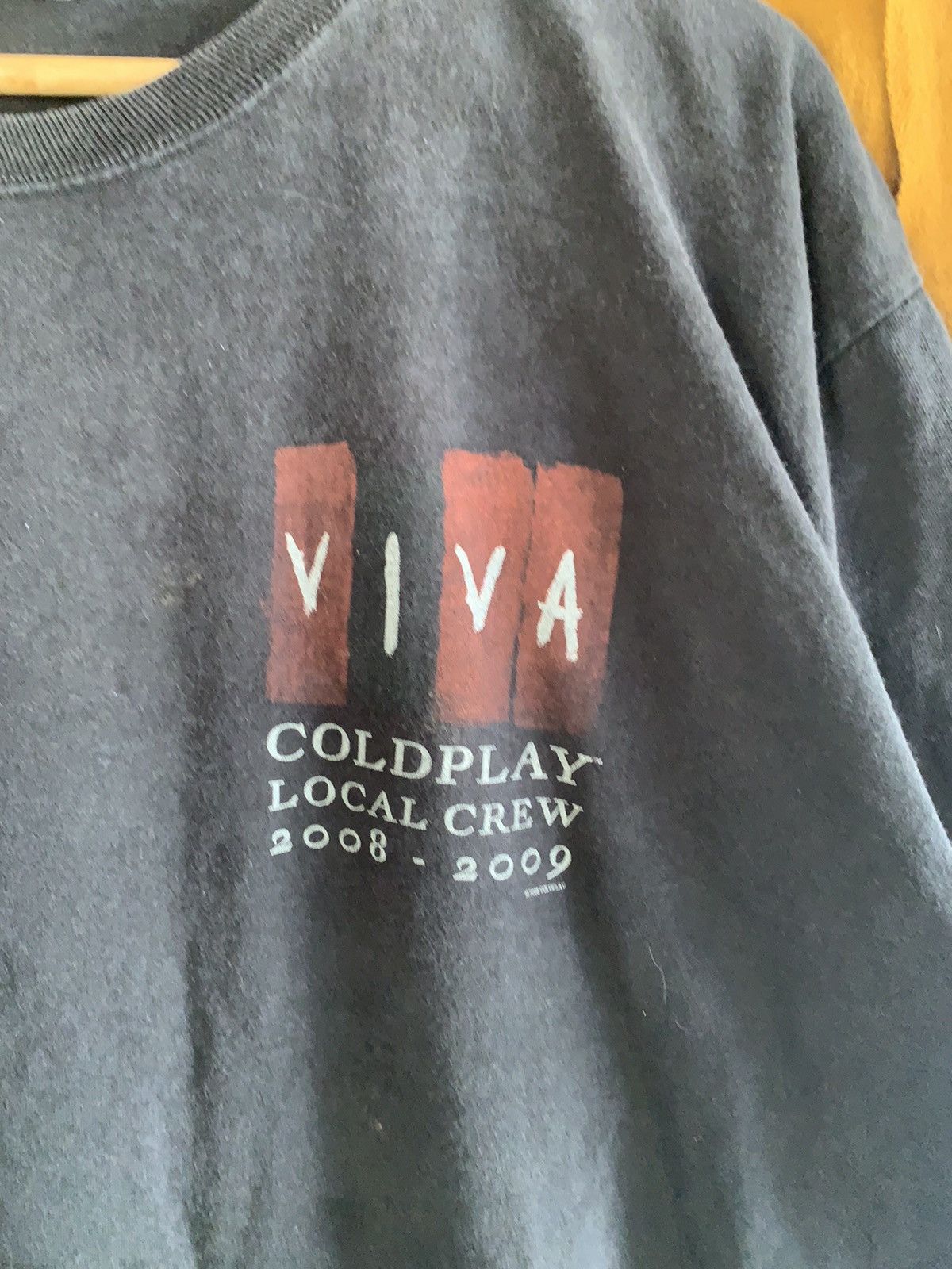Band Tees Vintage coldplay viva local crew t shirt by jerzees Size US M / EU 48-50 / 2 - 2 Thumbnail
