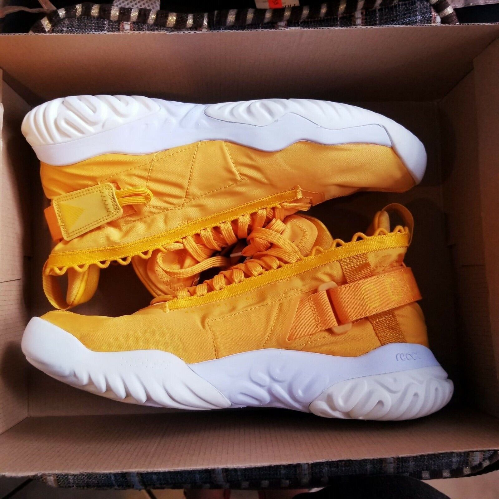 Jordan Brand ⭐Jordan Proto-React Yellow 10.5 Men Shoes Space Aesthetic Li Size US 10.5 / EU 43-44 - 7 Thumbnail