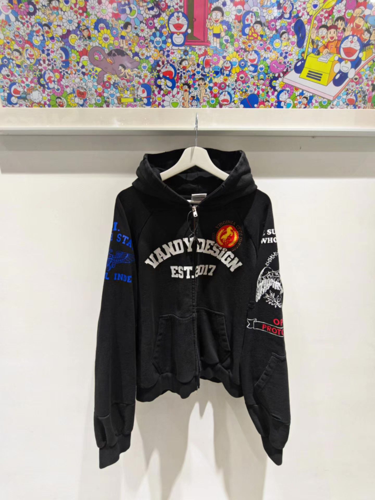 GRAILZ Protocol Index x Vandythepink 25FW Zip Hoodie Q15 Size US M / EU 48-50 / 2 - 1 Thumbnail