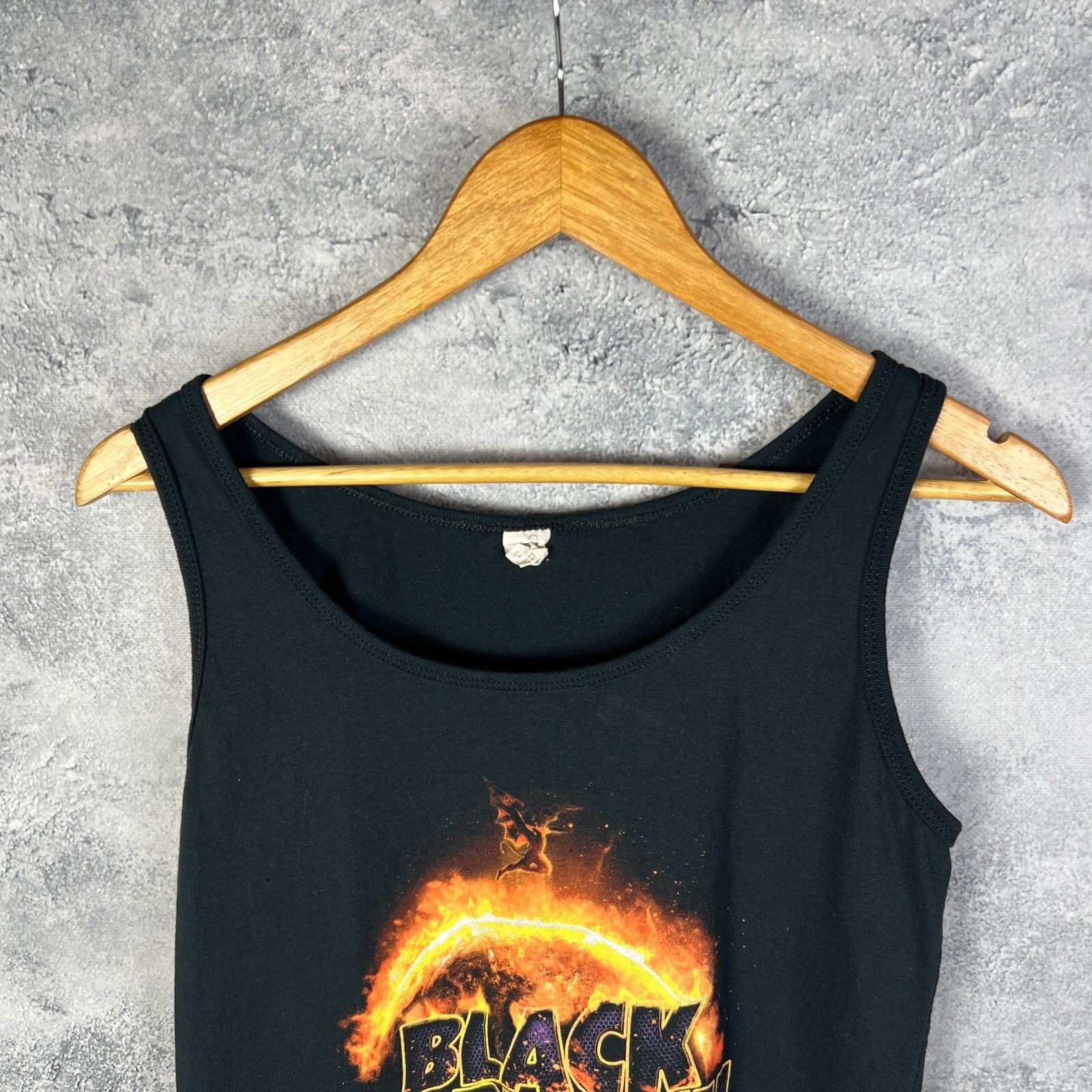 Band Tees Black Sabbath Tank Top Men's Size L Black Sleevelees ` Size US L / EU 52-54 / 3 - 2 Thumbnail