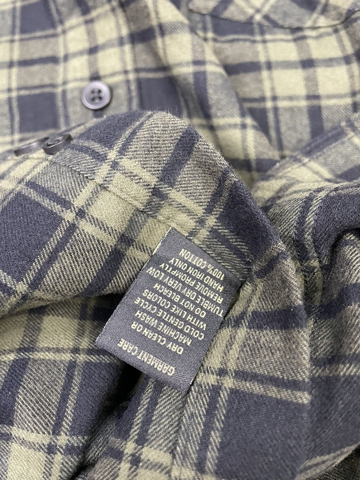 Other New Schaefer Green Black Pioneer Flannel Button Up Large LT Size US L / EU 52-54 / 3 - 7 Thumbnail