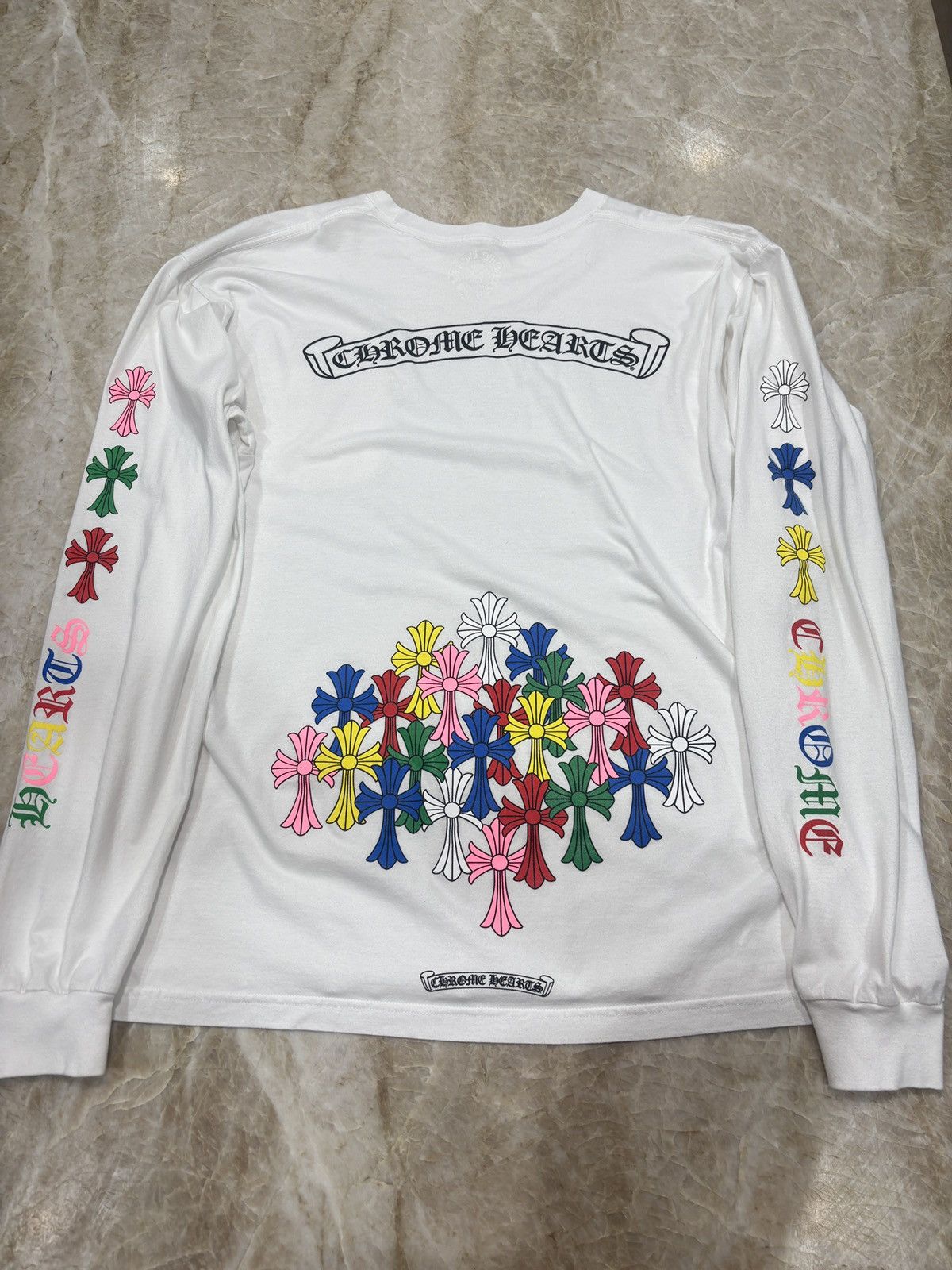Chrome Hearts MultiColor Cross XXL Chrome Hearts Long Sleeve Size US XXL / EU 58 / 5 - 1 Thumbnail