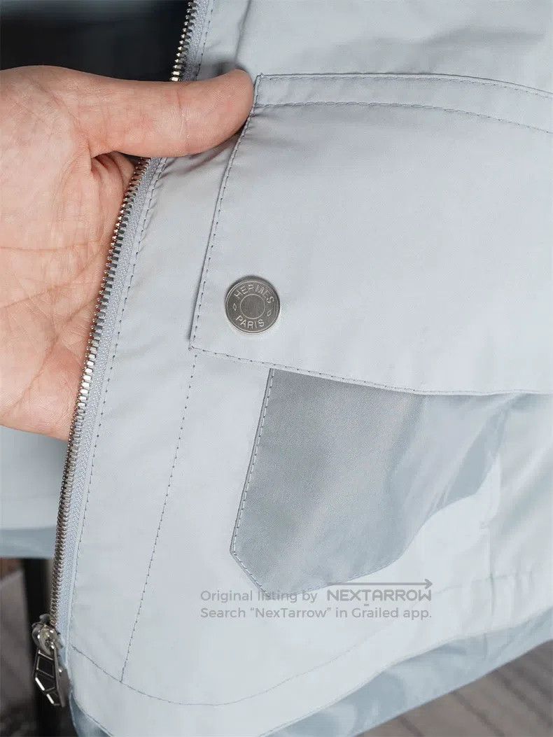 Hermes Hermes Men's 2025 Thin Hooded Windproof Jacket Size US M / EU 48-50 / 2 - 7 Thumbnail