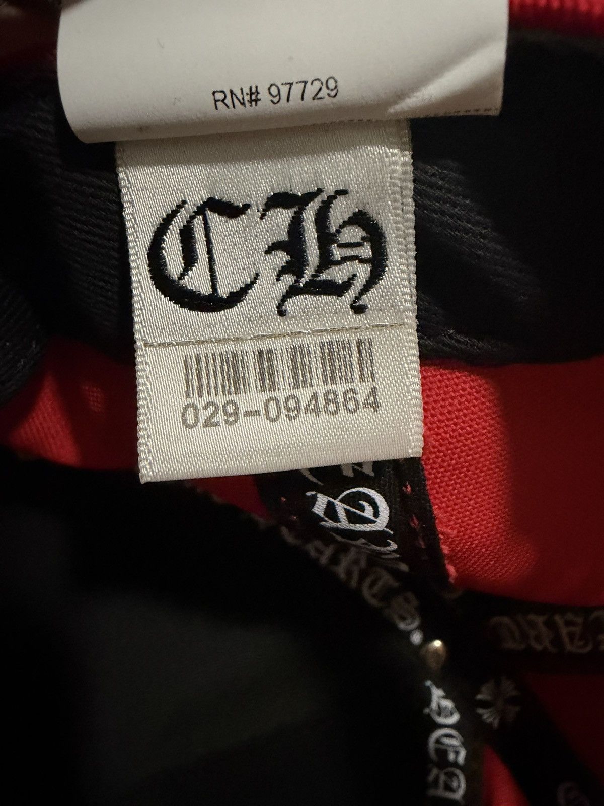 Chrome Hearts Chrome Hearts Love You Fitted Hat Red Size ONE SIZE - 3 Thumbnail