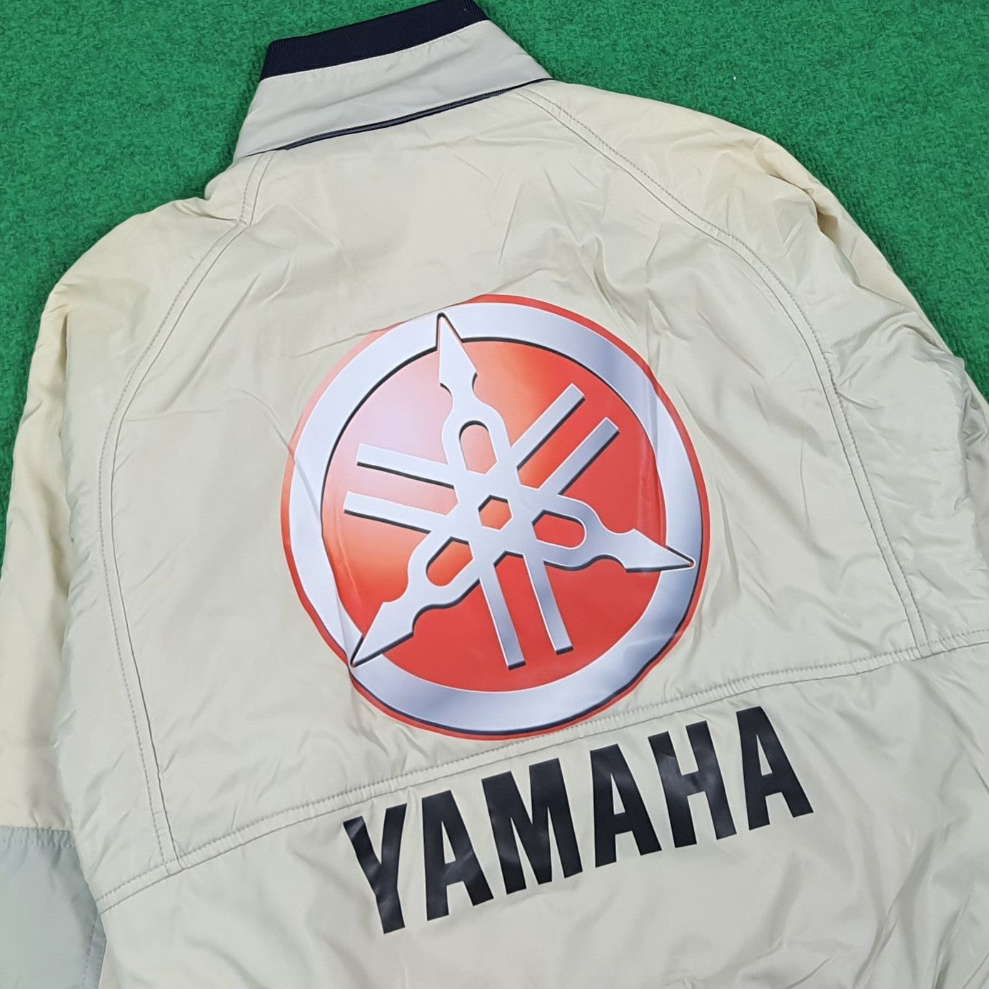 Yamaha Vintage 90s YAMAHA Racing Bomber Jacket Puffer C279N26 Size US M / EU 48-50 / 2 - 5 Thumbnail