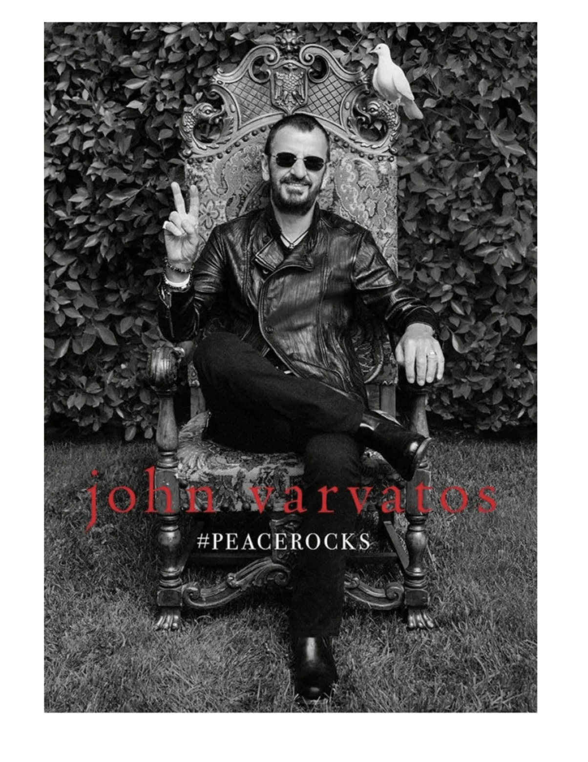 John Varvatos "Ringo Star" asymmetrical biker leather jacket Size US M / EU 48-50 / 2 - 6 Thumbnail