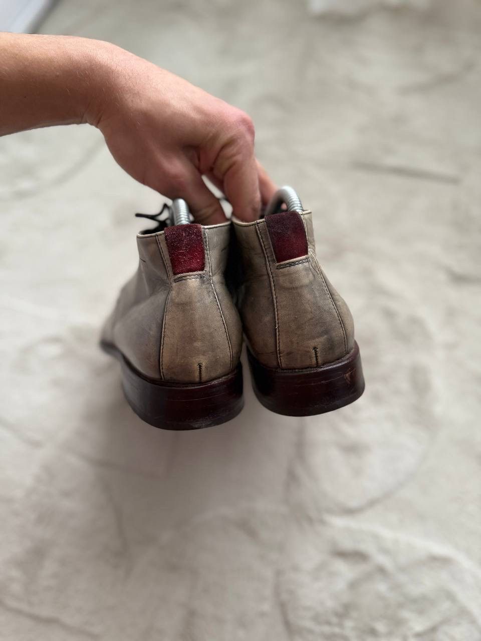 Floris van Bommel Floris Van Bommel Vintage Avant Garde Faded Leather Shoes Size US 8 / EU 41 - 8 Thumbnail