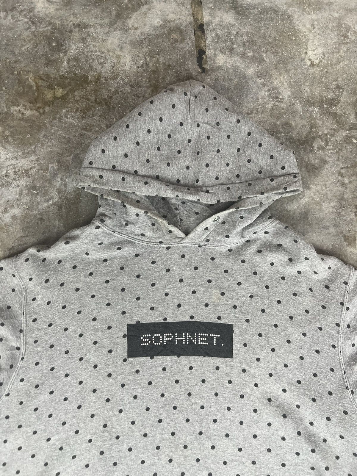 Sophnet. Vintage Sophnet. Polkadot Pullover Hoodie Size US L / EU 52-54 / 3 - 3 Thumbnail
