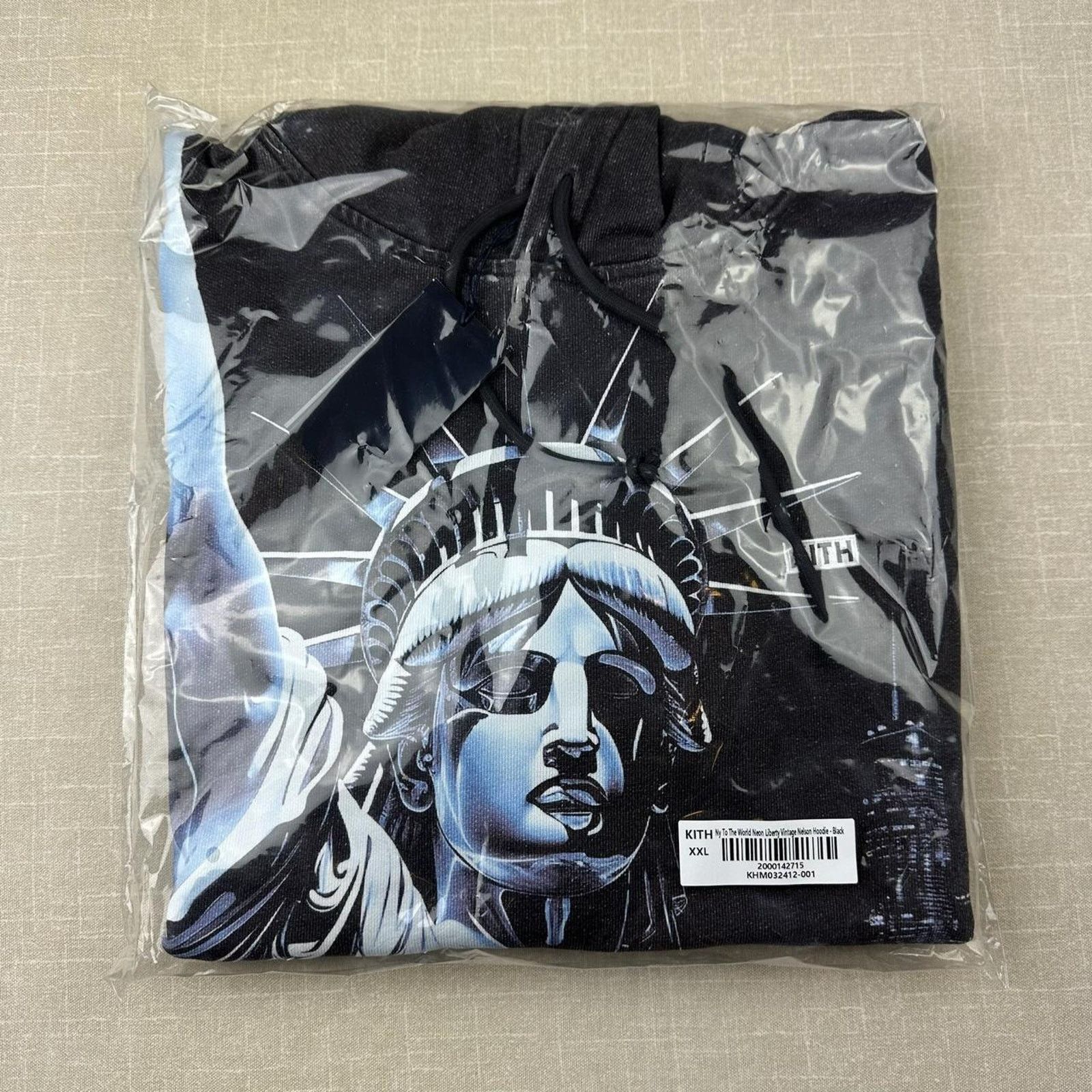 Kith Kith NY To The World Neon Liberty Vintage Nelson Hoodie Size US XL / EU 56 / 4 - 3 Thumbnail