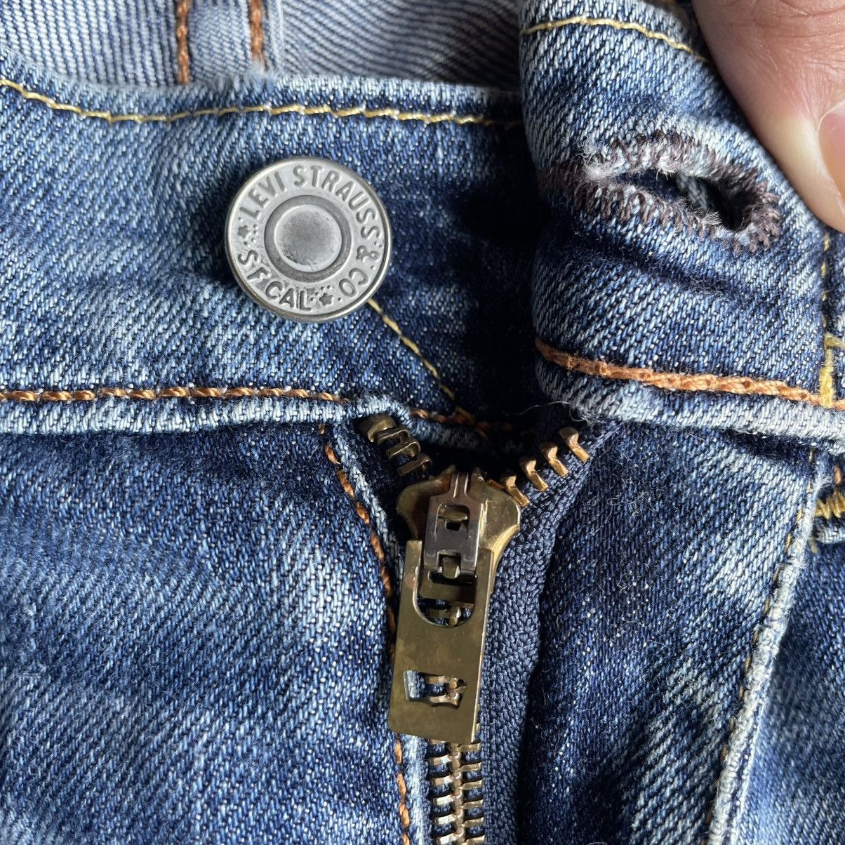Levi's Vintage Clothing 🔥Vintage Levis 511 Stoned Washed Ripped Distress Denim Jeans Size US 30 / EU 46 - 9 Thumbnail