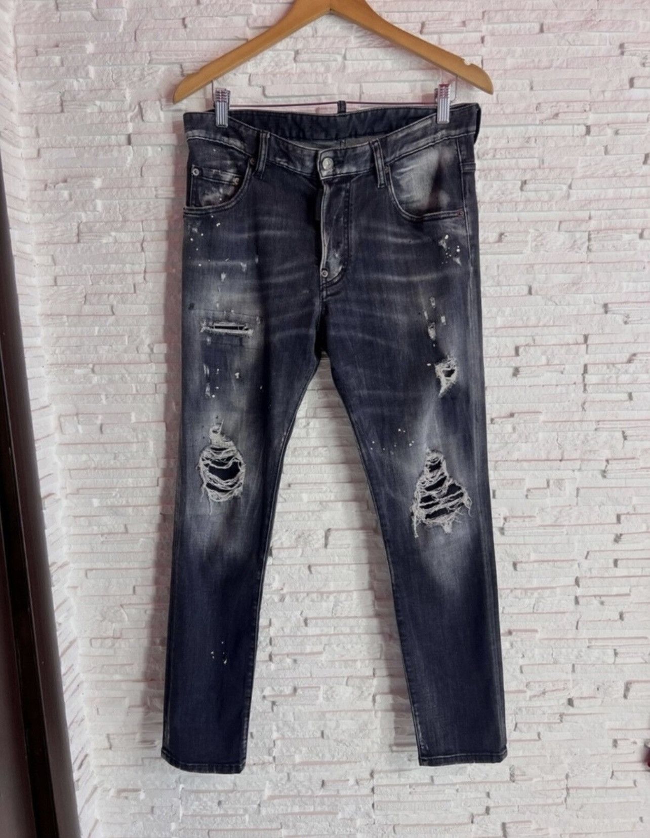 Dsquared2 Dsquared2 Skater Skinny Jeans Men’s Size 48 Stretch Denim Size US 32 / EU 48 - 3 Thumbnail