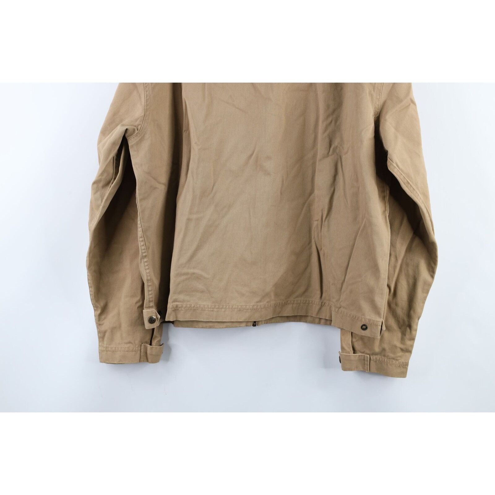 Vintage Vintage 90s Streetwear Cotton Twill Full Zip Bomber Jacket Size US L / EU 52-54 / 3 - 9 Thumbnail