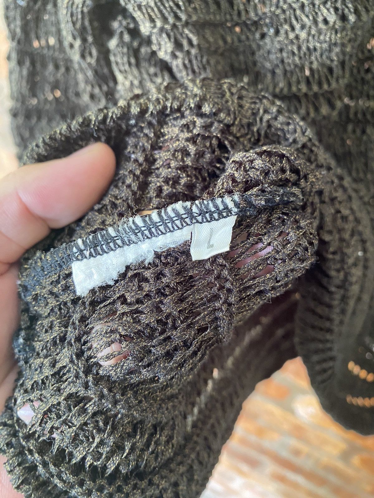 Japanese Brand × Yasuyuki Ishii 1990s Piare Micalady Japan Spider web mesh Size US M / EU 48-50 / 2 - 12 Thumbnail