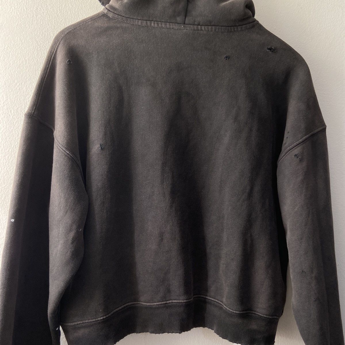 Akimbo Club Akimbo Watch Peeker Distressed hoodie Sun Faded Black Size US S / EU 44-46 / 1 - 12 Thumbnail