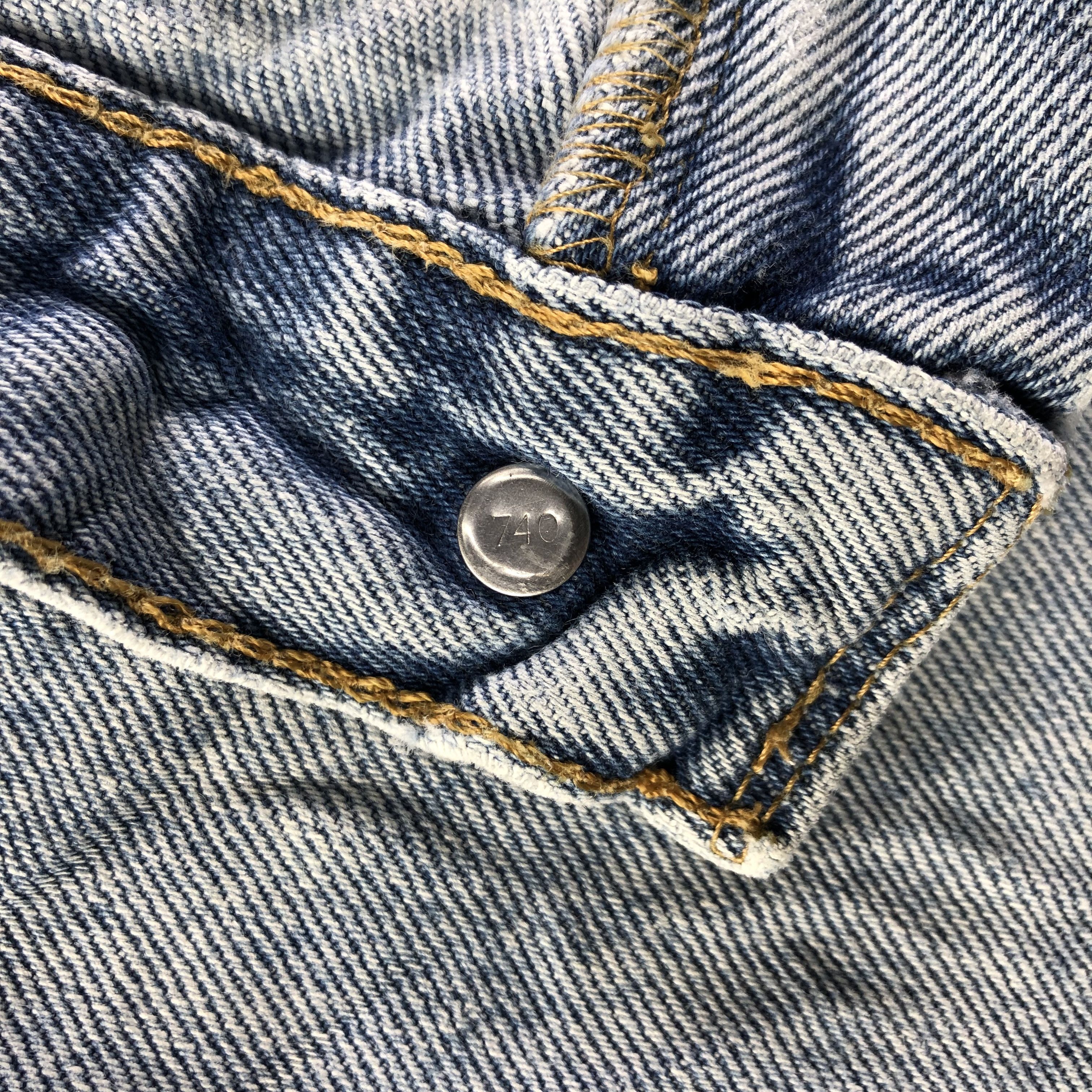Levi's Vintage Light Wash Levis 505 Jeans-J3294 Size US 33 - 10 Thumbnail