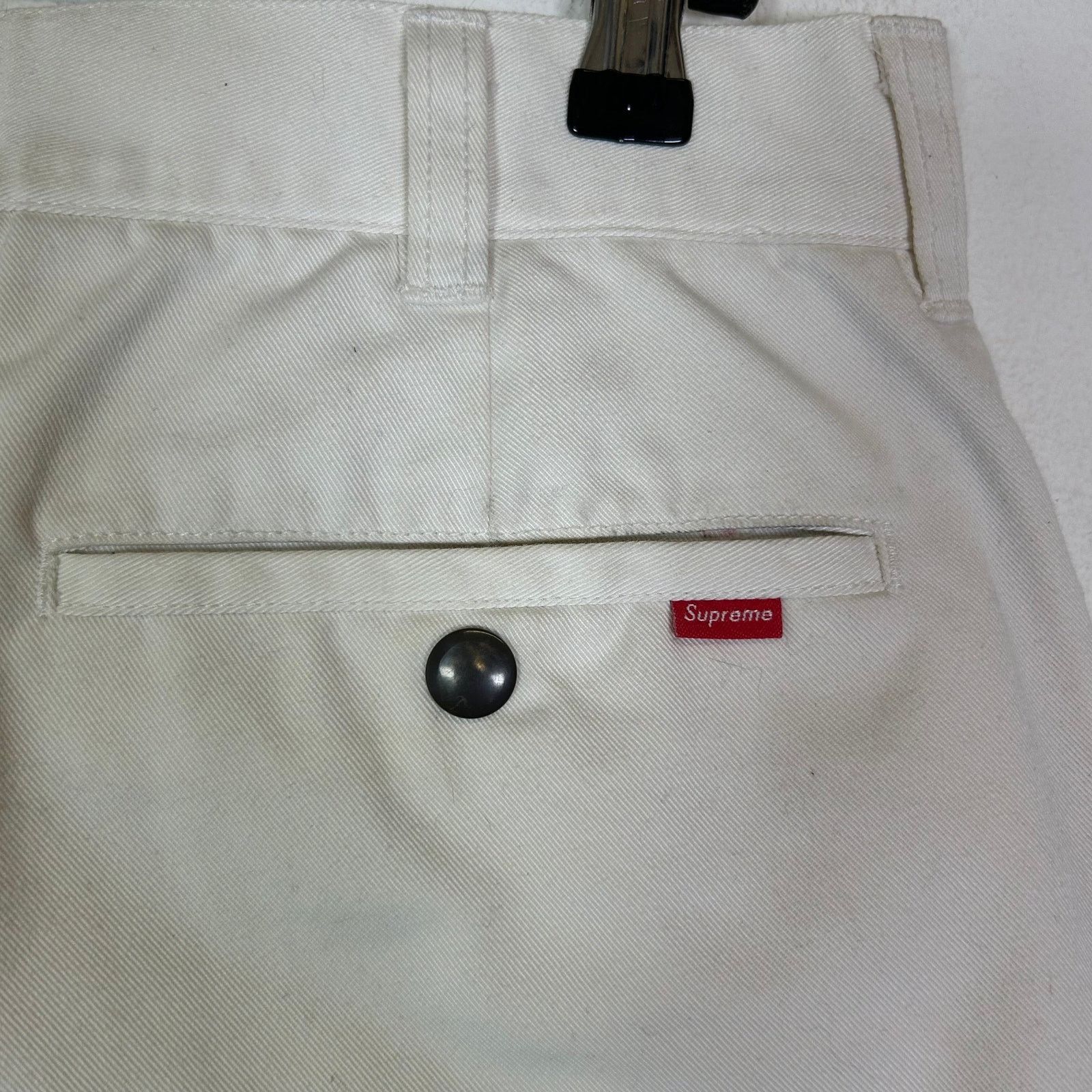 Supreme Supreme White Chino Pants Size US 30 / EU 46 - 3 Thumbnail