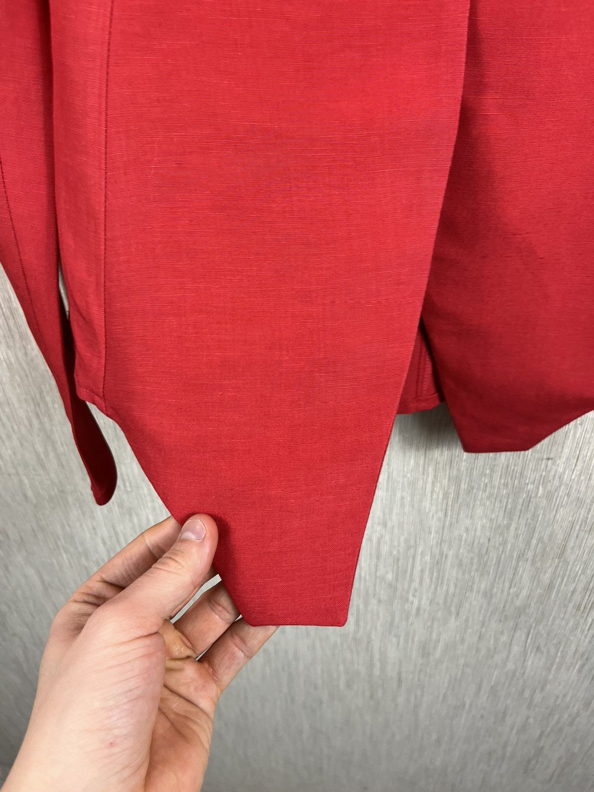 Designer × Marimekko Marimekko ritva falla linen blazer button jacket Size M / US 6-8 / IT 42-44 - 9 Thumbnail