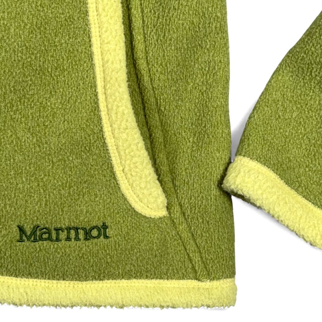 Marmot Marmot Sweater Womens MEDIUM Green Fleece Hoodie Outdoor Gorpcore Two Tone Zip Size M / US 6-8 / IT 42-44 - 5 Thumbnail