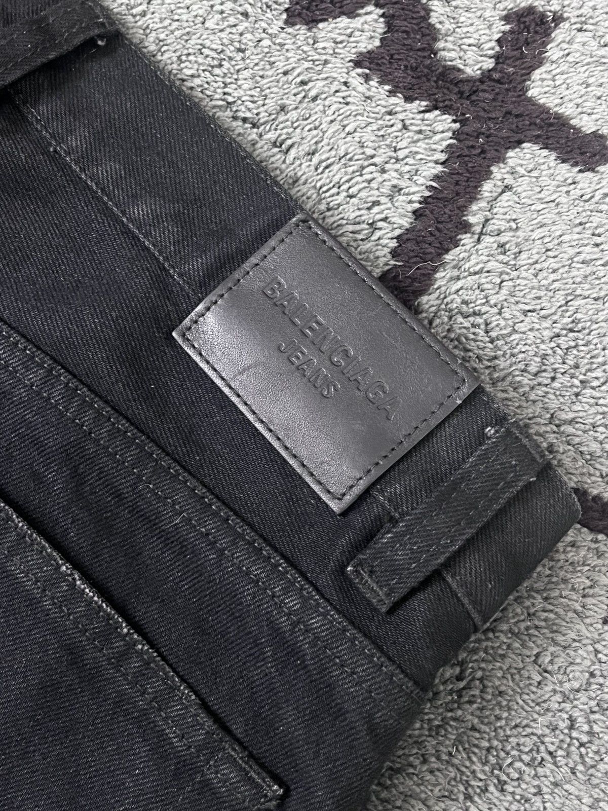 Balenciaga Balenciaga FW22 Lost Tape Flared Denim Size US 31 - 4 Thumbnail