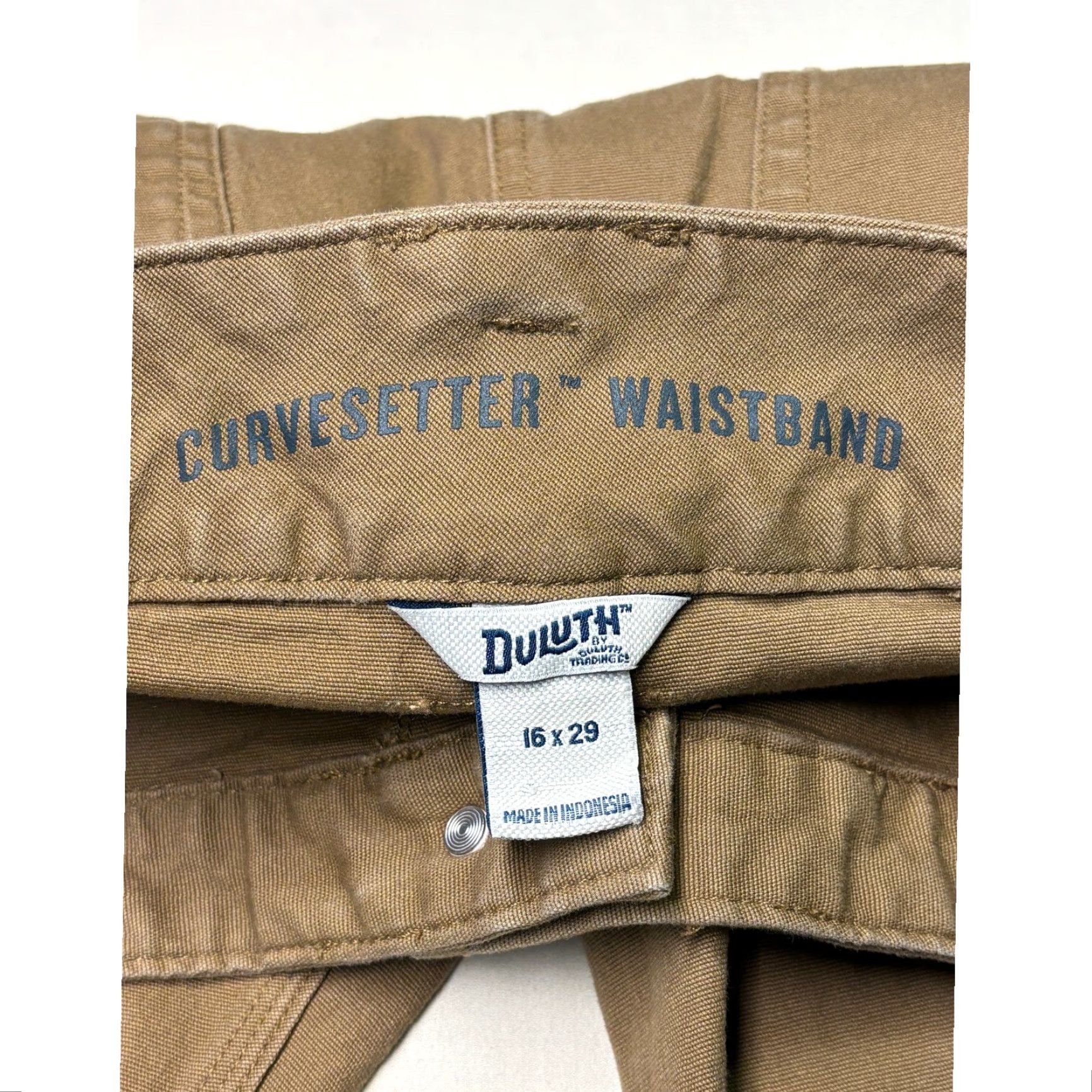Duluth Trading Company Duluth Trading Co Cargo Pants Women Tan Beige W36x27 Curvesetter Waistband Pockets Stretch Workwear Casual Size 25" / US 0 / IT 36 - 5 Thumbnail