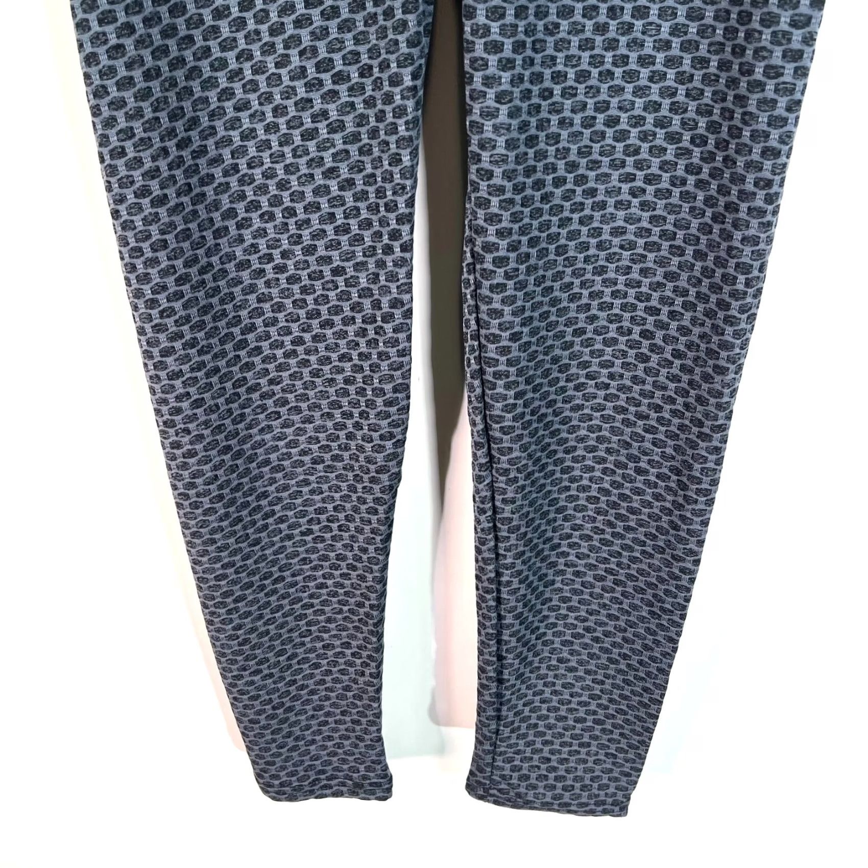 Vintage Women Butt Lift Leggings SZ S Anti-Cellulite High Waist Push Up Yoga Pants Shirt? Size 28" / US 6 / IT 42 - 3 Thumbnail
