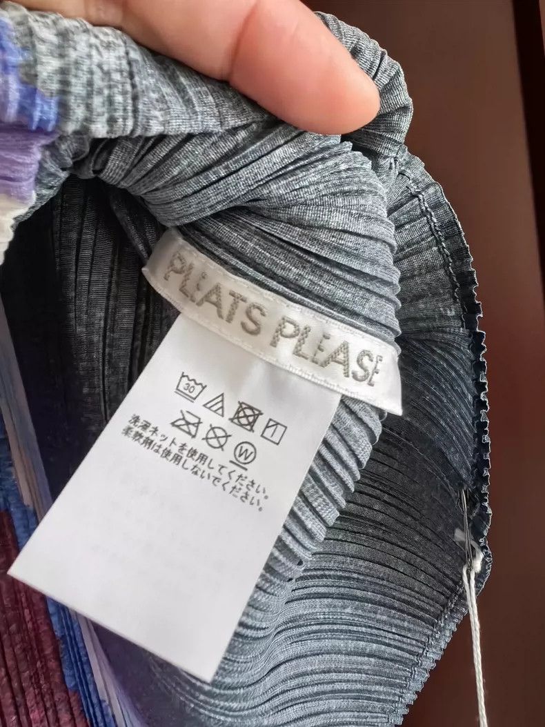 Issey Miyake Issey Miyake size:3 Blue round-neck sleeveless vest Size S / US 4 / IT 40 - 4 Thumbnail