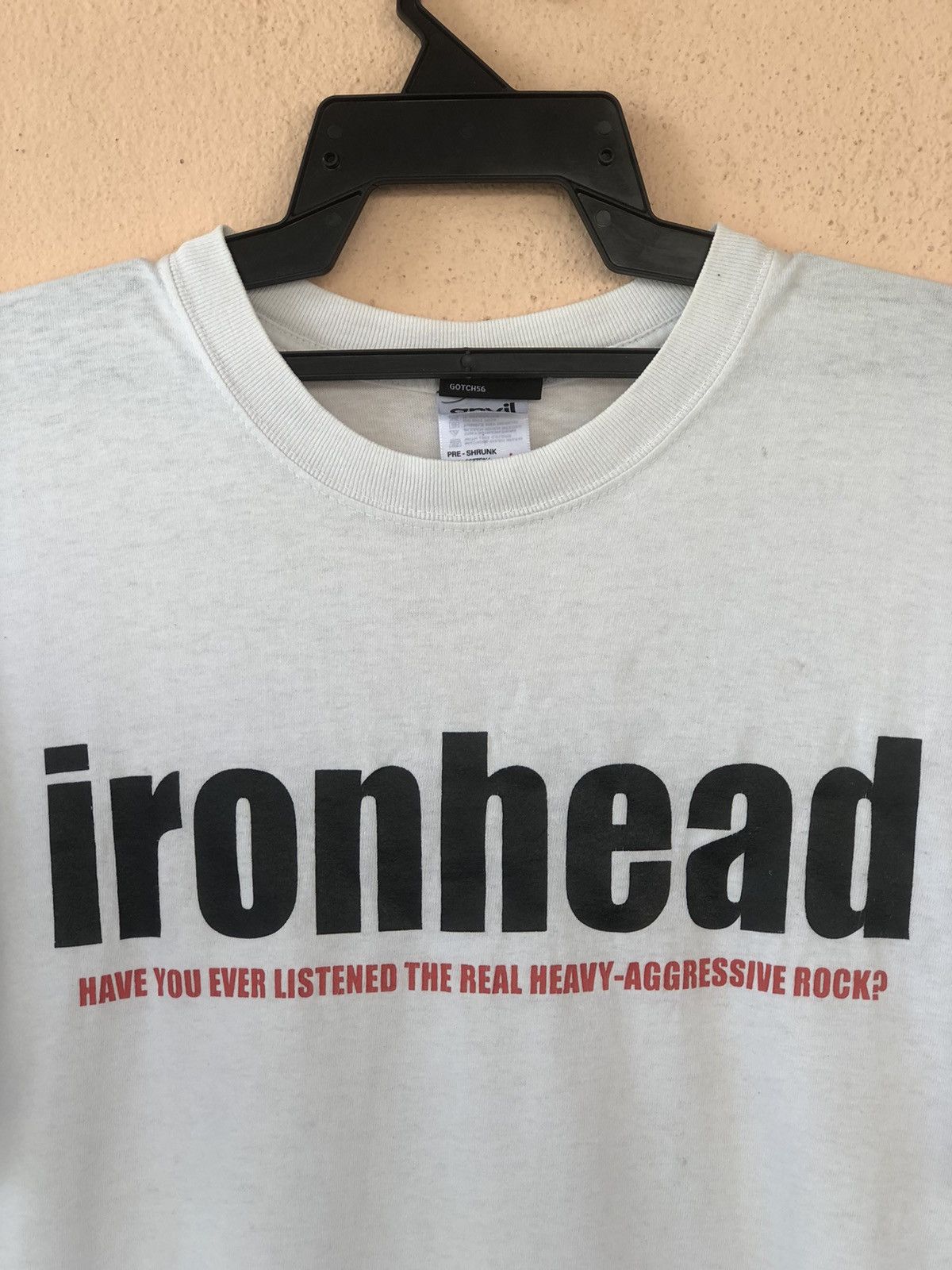 Band Tees Vintage HELMET ironhead Aggressive Rock Band Tee Size US L / EU 52-54 / 3 - 6 Thumbnail