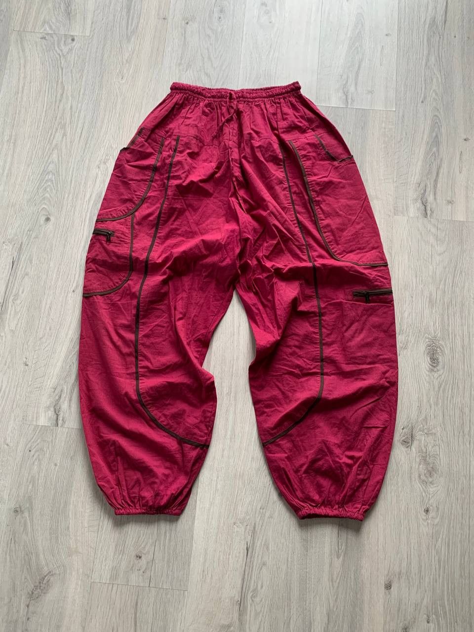 Japanese Brand Vintage Parachute Cargo Pants Size US 30 / EU 46 - 1 Thumbnail