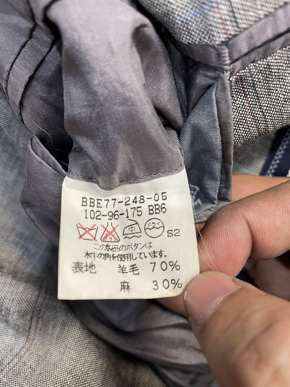 Burberry LAST DROP🔥Vintage Burberry Blazer Size 38R - 7 Thumbnail