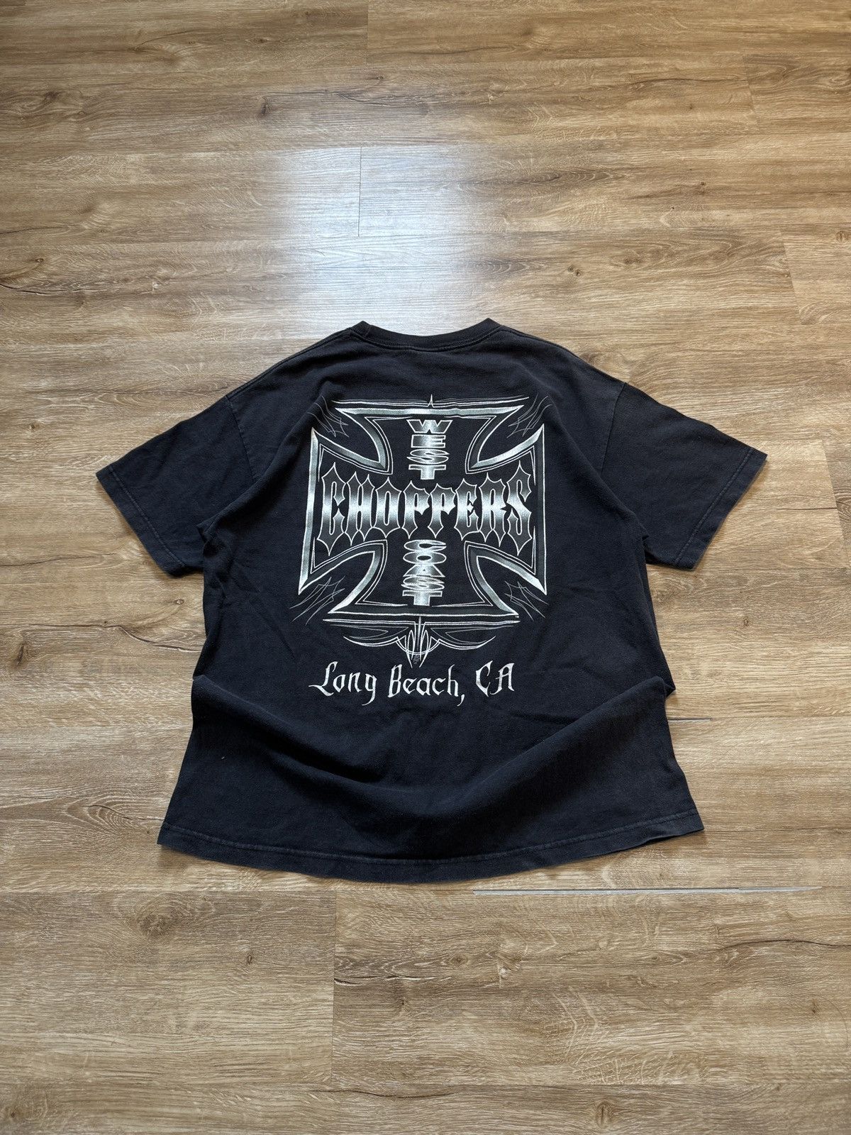 Band Tees × Vintage Vintage west Coast Choppers 2000'♠️ Size US XL / EU 56 / 4 - 2 Thumbnail