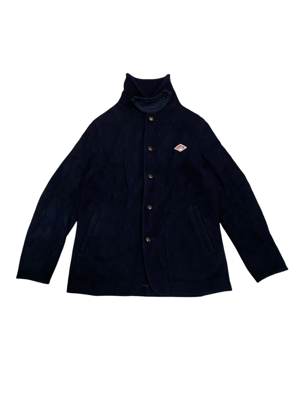 Danton × Japanese Brand × Vintage Vintage Danton Vetements De Travail Wool Jacket Size XS / US 0-2 / IT 36-38 - 1 Thumbnail