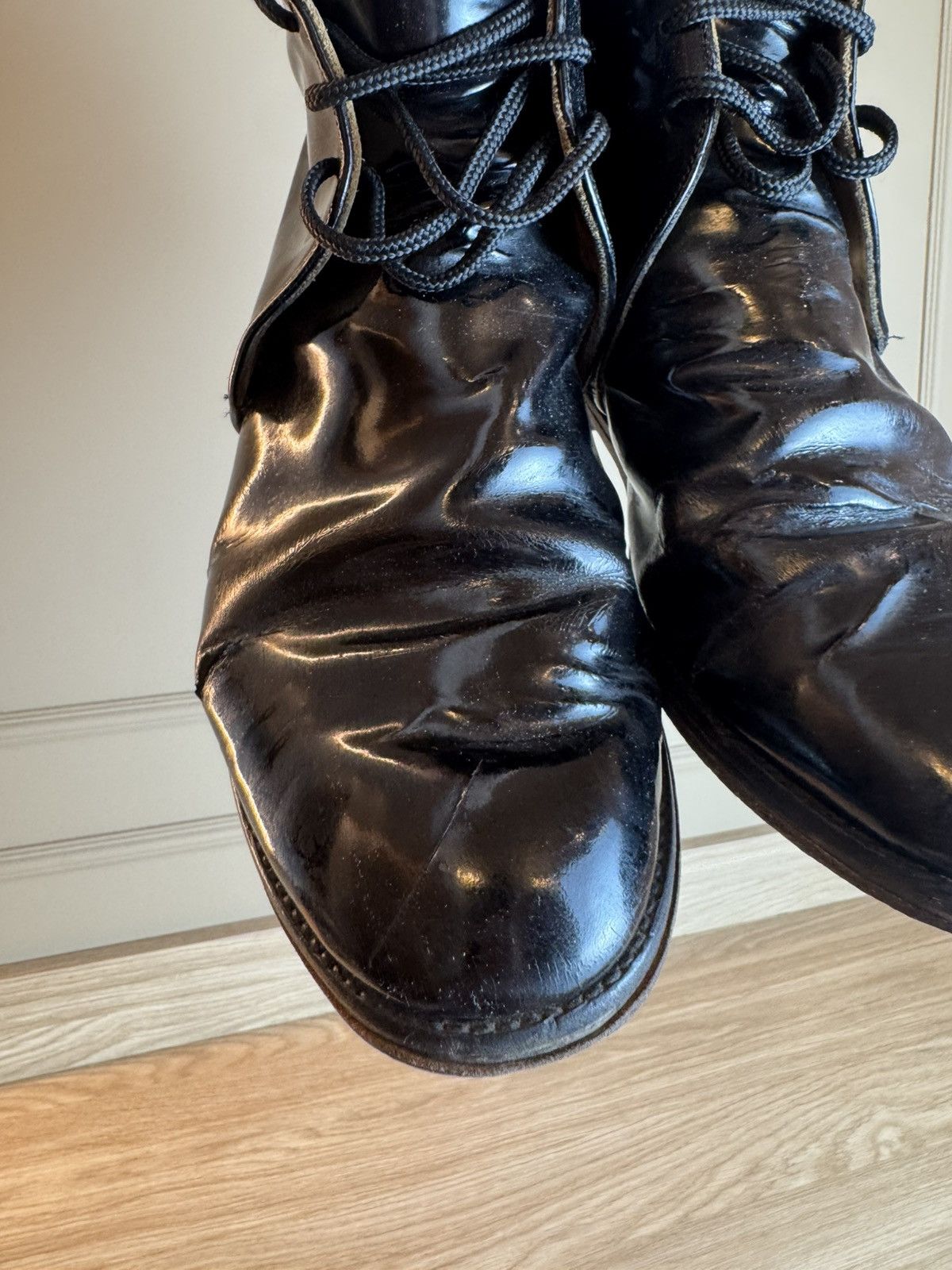 Vintage Vintage Chelsea Leather Avant Garde Boots Size US 11.5 / EU 44-45 - 7 Thumbnail