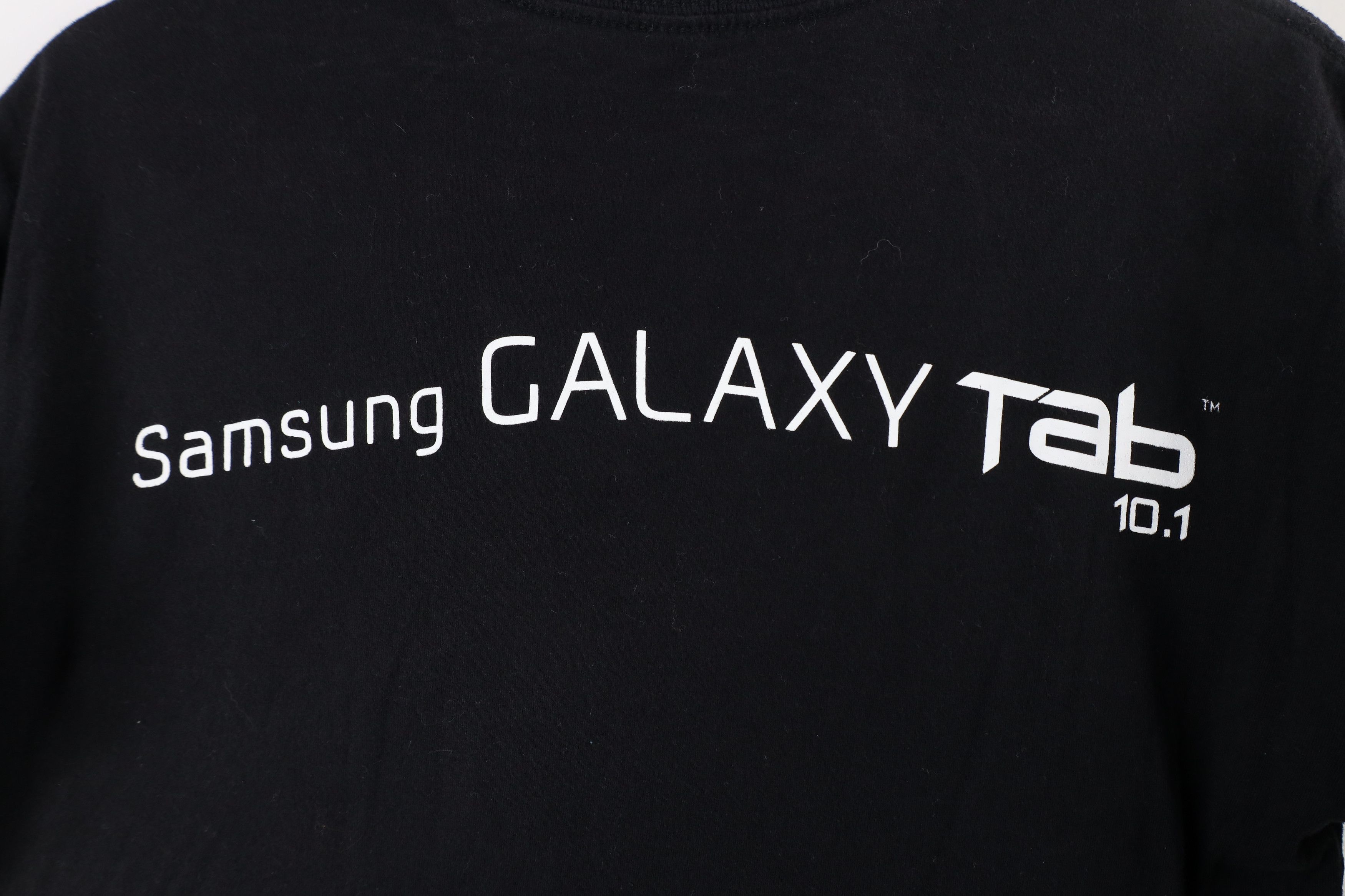 Vintage Verizon Samsung Galaxy Tab 10.1 Short Sleeve T-Shirt Black Size US S / EU 44-46 / 1 - 12 Thumbnail
