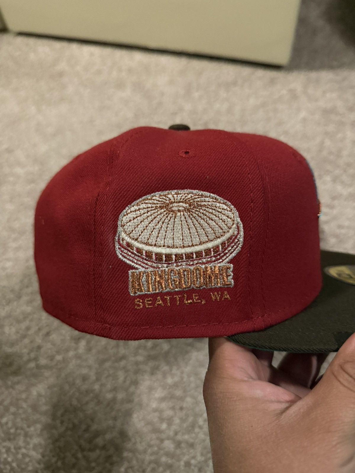 New Era 7 1/4 New Era Seattle Mariners Kingdome Fitted Size ONE SIZE - 3 Thumbnail