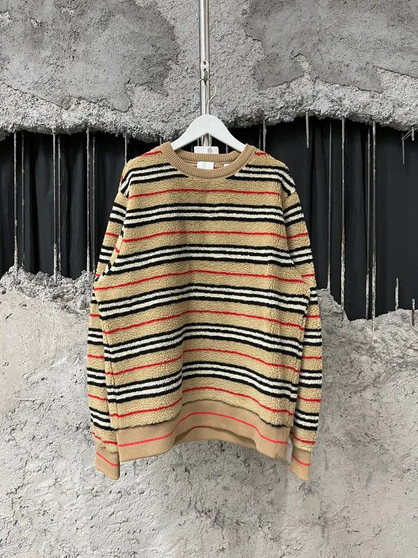 Burberry Burberry Khaki Cotton Knit Sweater for Men Size US S / EU 44-46 / 1 - 1 Thumbnail