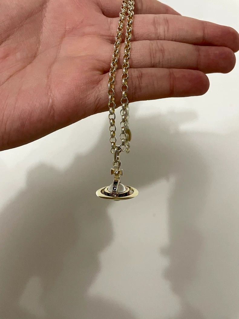 Vivienne Westwood 925 Silver Orb Necklace