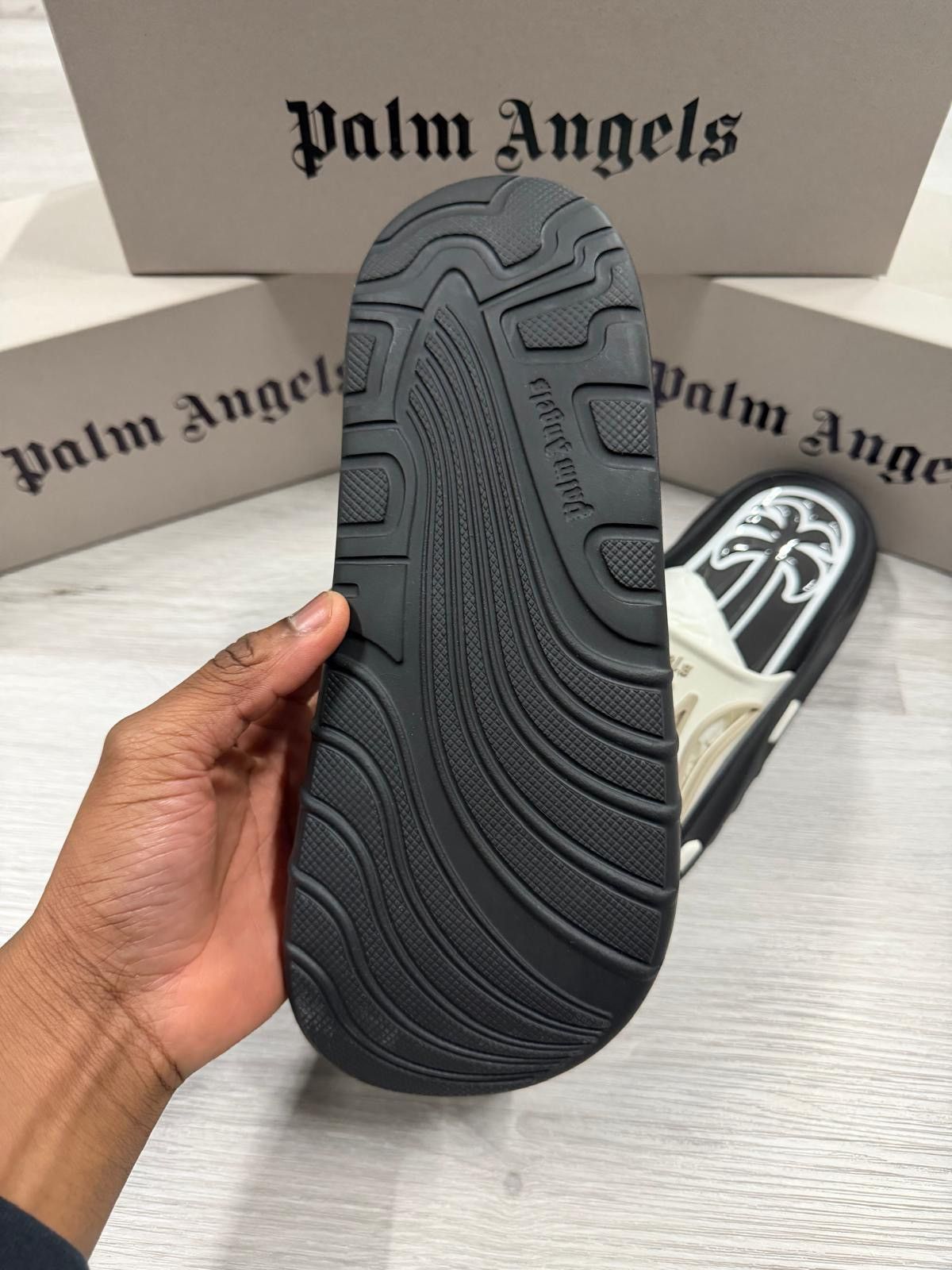 Palm Angels Palm Angels Palm Tree Pool Slides Size US 11 / EU 44 - 4 Thumbnail