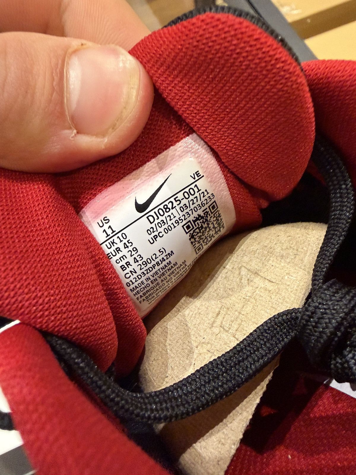 Nike Nike Air Zoom Pegasus 38 ‘Ohio State’ Size US 11 / EU 44 - 8 Thumbnail