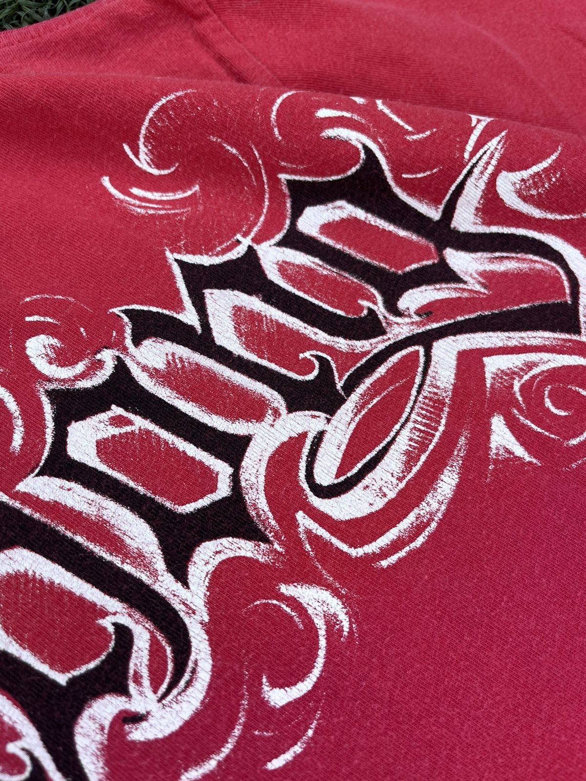 Billabong Billabong Y2K Red Tee Tribal Logo Double Sided Size US L / EU 52-54 / 3 - 3 Thumbnail