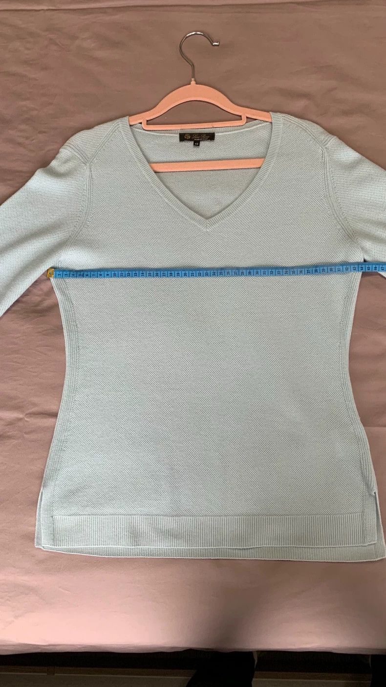 Loro Piana Loro Piana V-neck cashmere sweater 2504-Nextarrow Size M / US 6-8 / IT 42-44 - 5 Thumbnail
