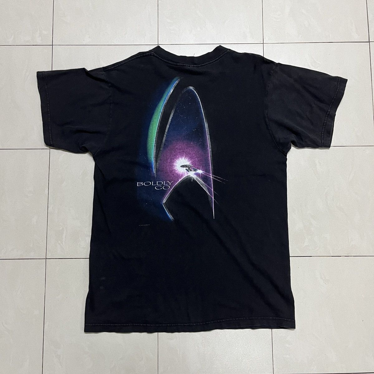 Vintage Vintage Star Trek Generations Movie T Shirt Size US M / EU 48-50 / 2 - 2 Thumbnail