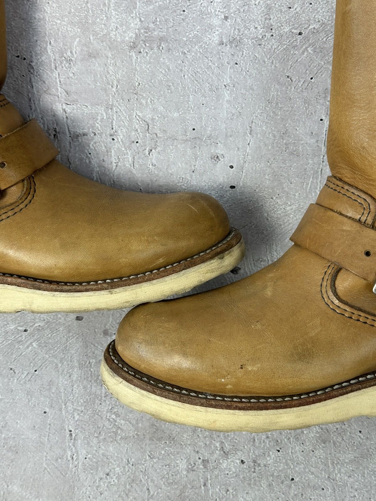Red Wing Red Wing 9027 Leather Beige Made in USA Women’s Boots Size US 7.5 / IT 37.5 - 9 Thumbnail