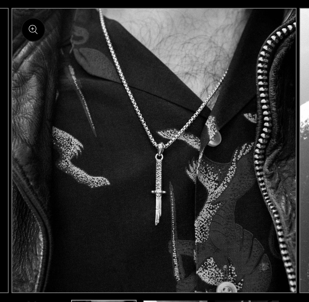 CLOCKS AND colours KATANA バラ ナイフ シルバーネックレス Avant Garde × Sterling Silver × Vitaly Design Clocks and