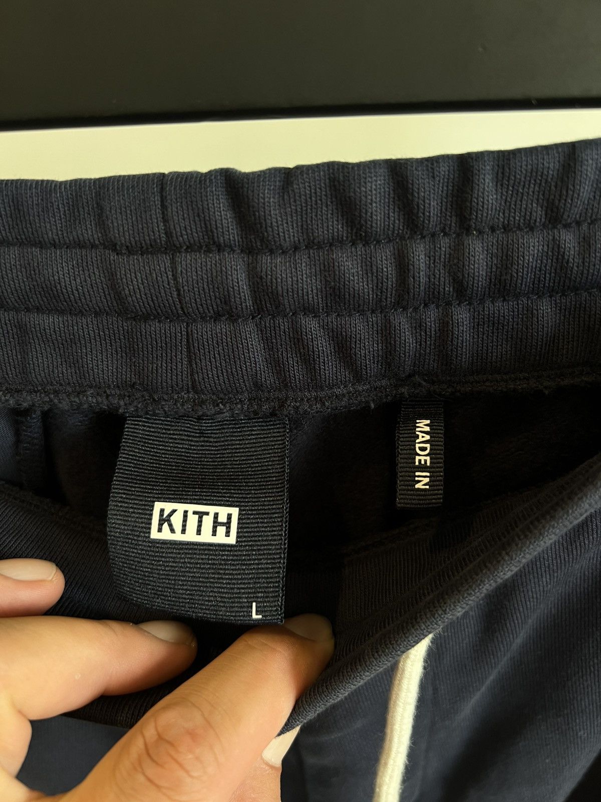 KITH Navy Sweatpant Williams