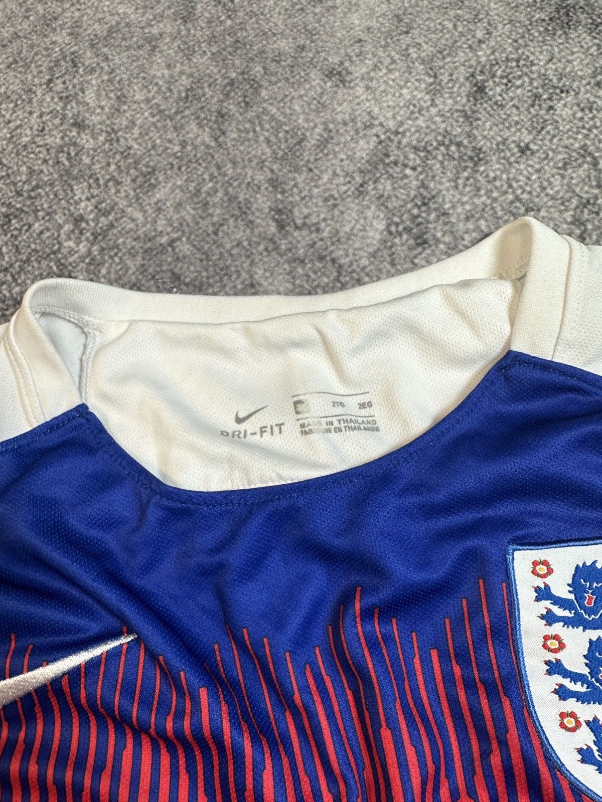 Vintage Nike England Logo Playboi Carti Soccer Jersey Blokecore XXL Size US XXL / EU 58 / 5 - 4 Thumbnail