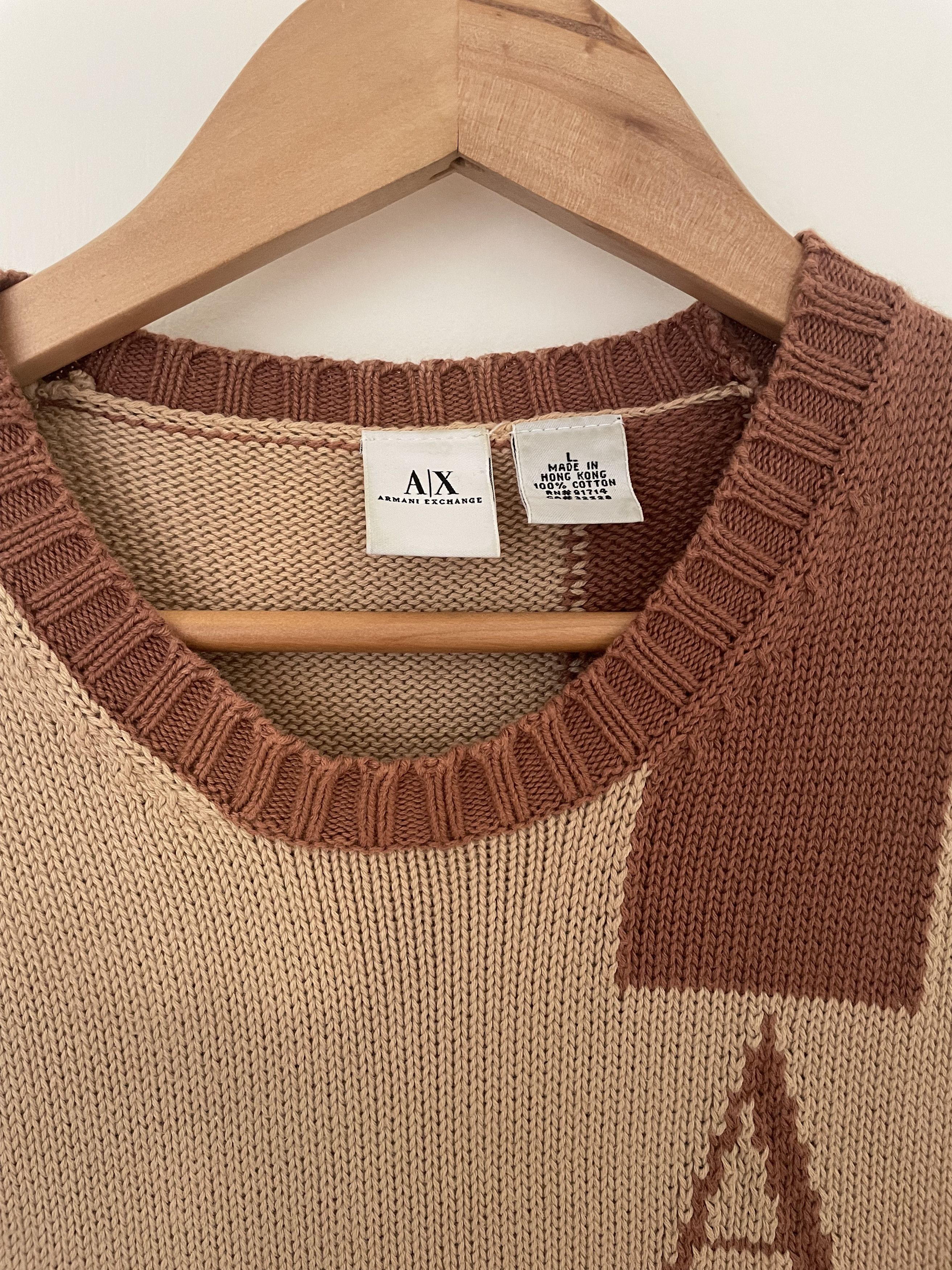 Armani Exchange Vintage Armani Exchange Sleeveless Knit Tanktop Size US M / EU 48-50 / 2 - 3 Thumbnail