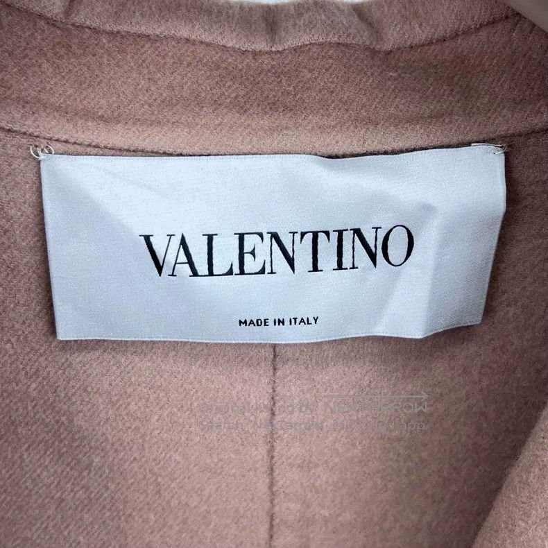 Valentino Valentino Lotus pink lapel long coat Size S / US 4 / IT 40 - 3 Thumbnail