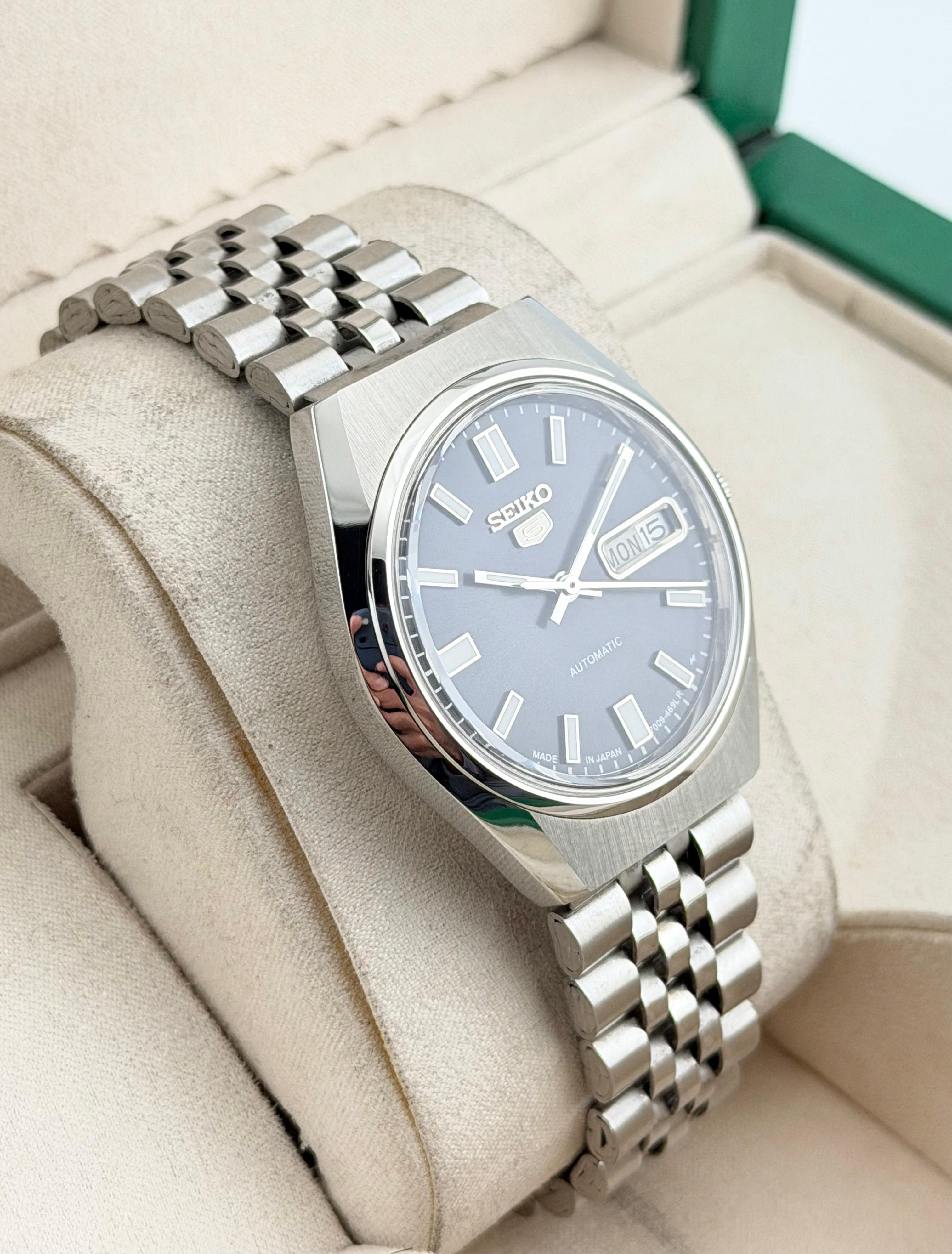 Seiko Elegant Men's Wrist Automatic Watch Size 36 - 4 Thumbnail