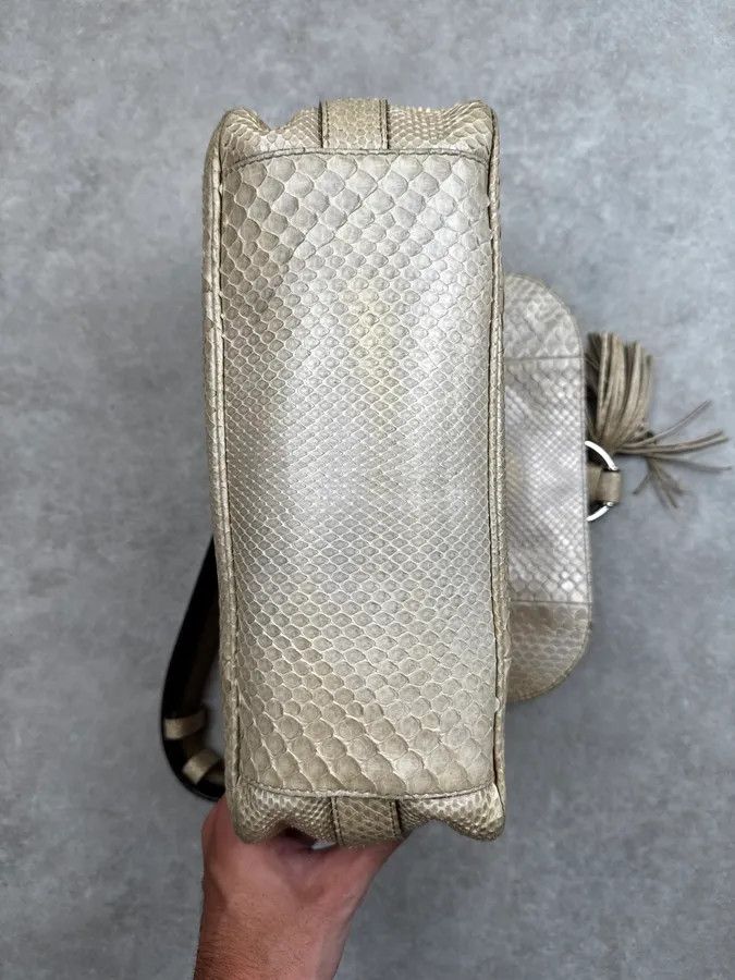 Celine AW2002 Celine Daydream Cream Python Leather Bag by Michael Kors Size ONE SIZE - 13 Thumbnail